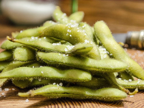 Edamame-Sojabohne
